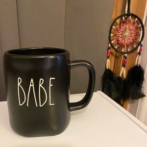 Black Rae Dunn mug